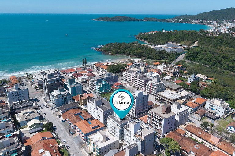 Ótimo apartamento na praia de Bombas