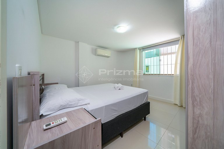 Ótimo apartamento na praia de Bombas