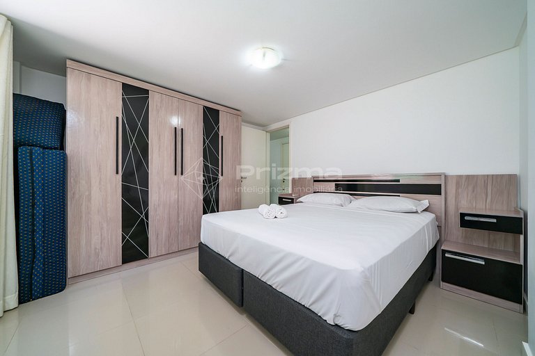 Ótimo apartamento na praia de Bombas