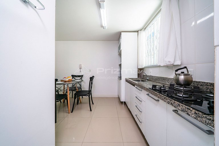 Ótimo apartamento na praia de Bombas