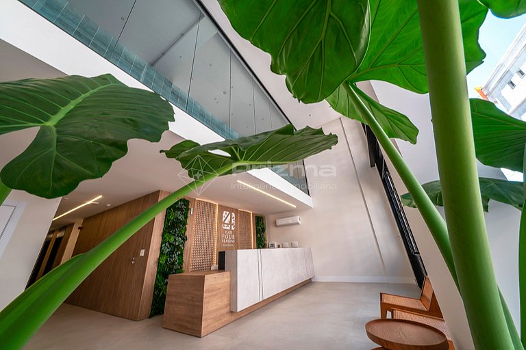 316- Ótima Suíte em Localização Incrível no centro de bombin