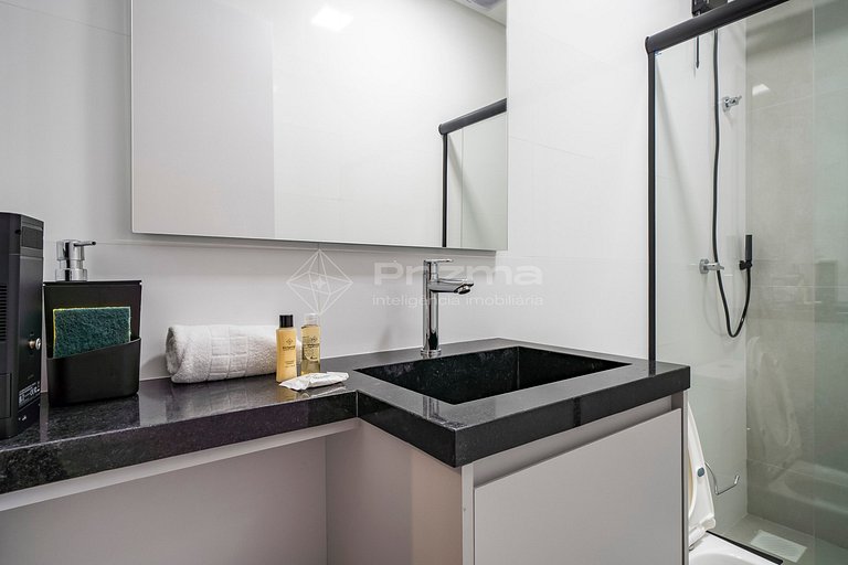 416 - Ótima Suíte em Localização Incrível - Praia de Bombinh