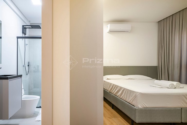 416 - Ótima Suíte em Localização Incrível - Praia de Bombinh