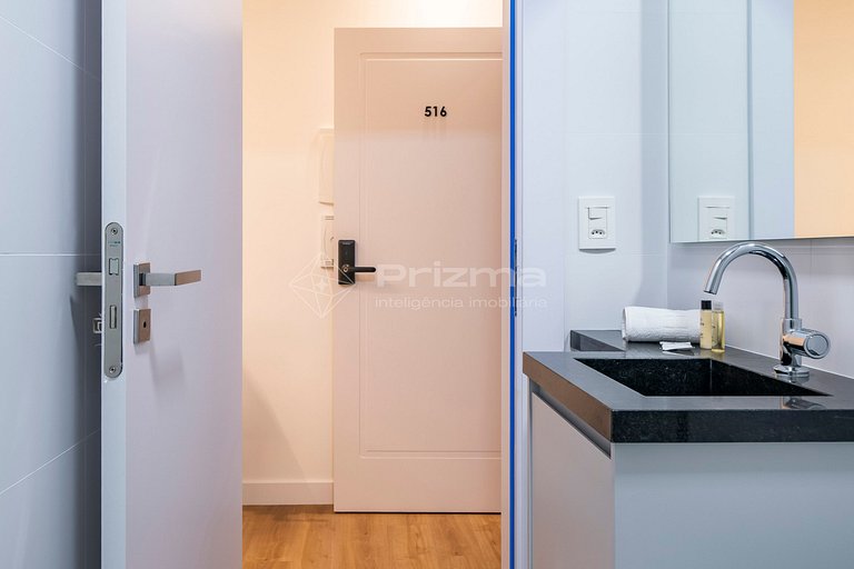 516 - Suíte com vista incrível pro mar