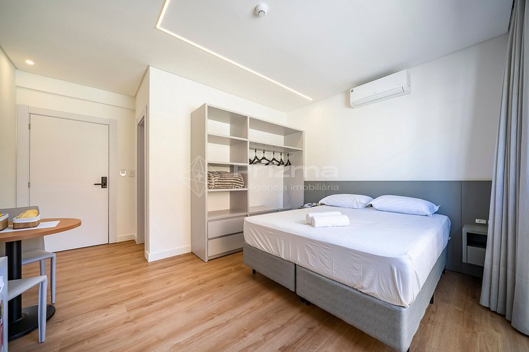 316- Ótima Suíte em Localização Incrível no centro de bombin