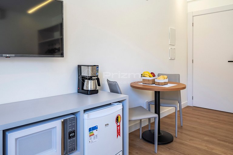 316- Ótima Suíte em Localização Incrível no centro de bombin