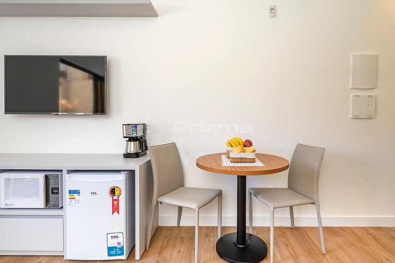 316- Ótima Suíte em Localização Incrível no centro de bombin