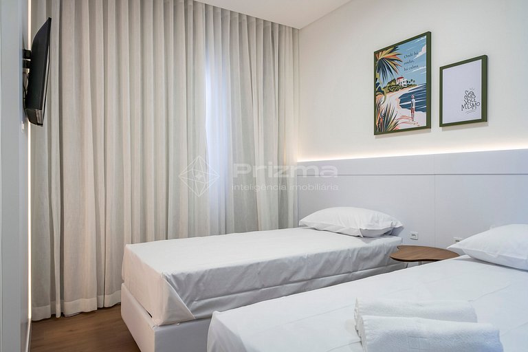 Lindo Apartamento- Condomínio com Piscina e Academia- Excele