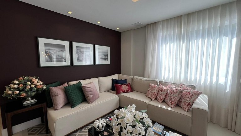 Apto c/ Piscina Privativa e Vista Mar- Condomínio de Alto Pa