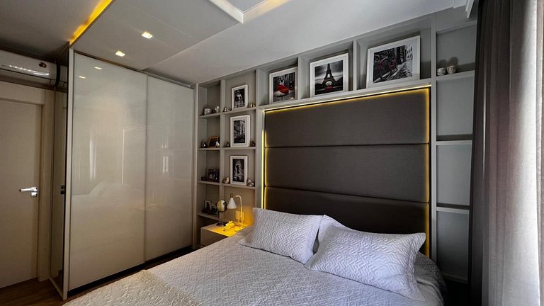 Apto c/ Piscina Privativa e Vista Mar- Condomínio de Alto Pa