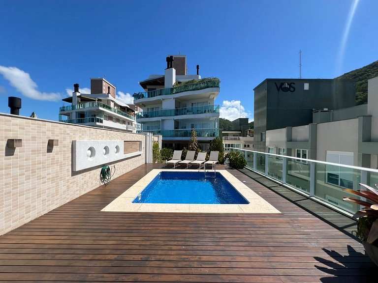 Apto c/ Piscina Privativa e Vista Mar- Condomínio de Alto Pa