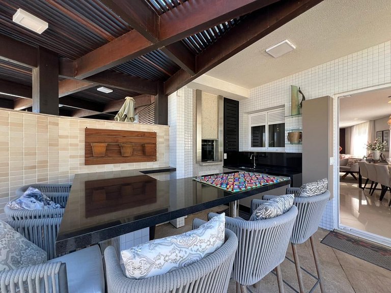 Apto c/ Piscina Privativa e Vista Mar- Condomínio de Alto Pa