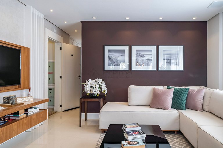 Apto c/ Piscina Privativa e Vista Mar- Condomínio de Alto Pa