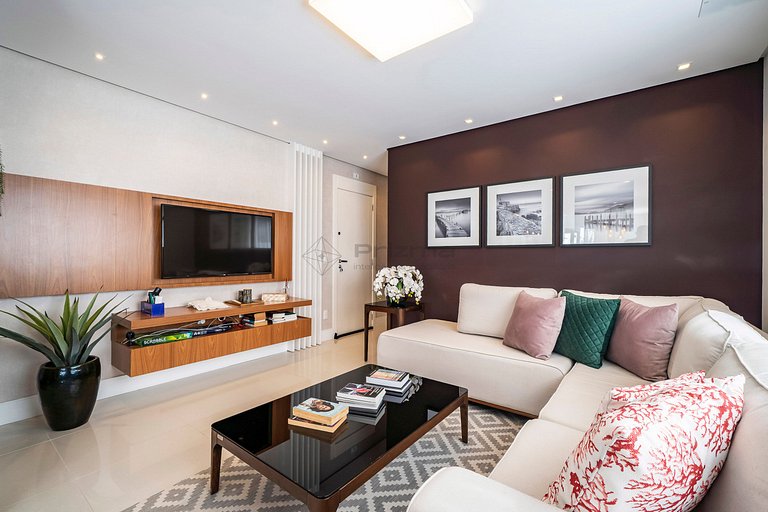 Apto c/ Piscina Privativa e Vista Mar- Condomínio de Alto Pa