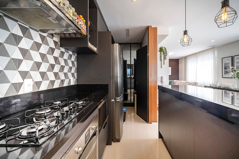 Apto c/ Piscina Privativa e Vista Mar- Condomínio de Alto Pa