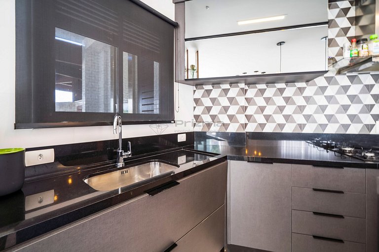 Apto c/ Piscina Privativa e Vista Mar- Condomínio de Alto Pa