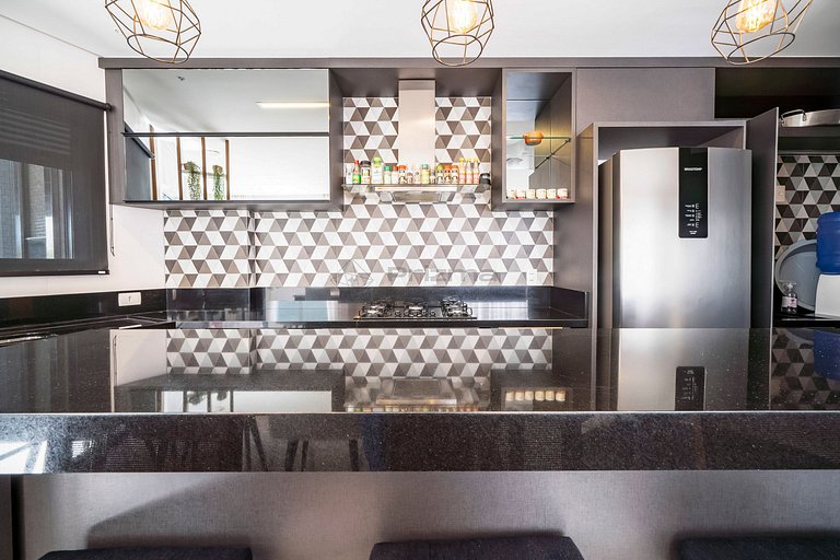 Apto c/ Piscina Privativa e Vista Mar- Condomínio de Alto Pa