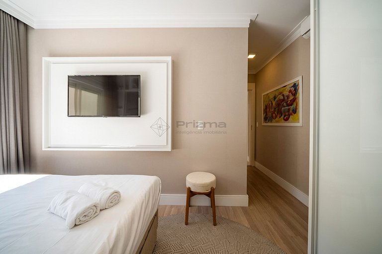 Apto c/ Piscina Privativa e Vista Mar- Condomínio de Alto Pa