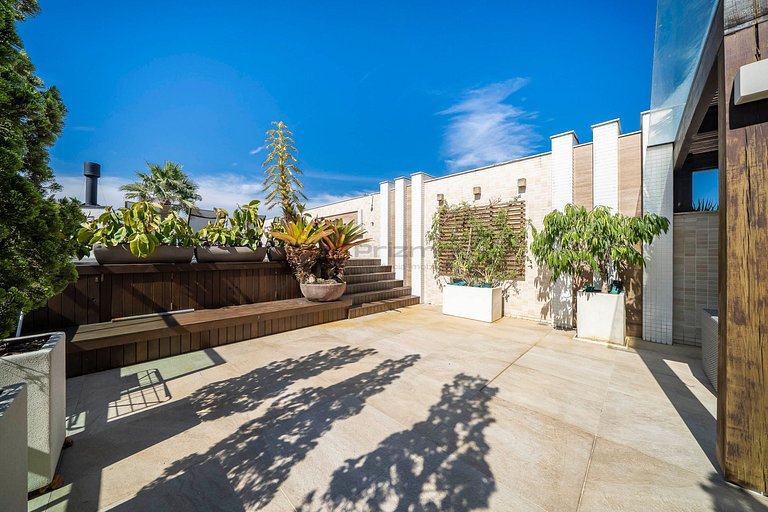 Apto c/ Piscina Privativa e Vista Mar- Condomínio de Alto Pa