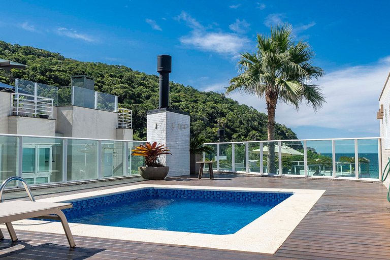 Apto c/ Piscina Privativa e Vista Mar- Condomínio de Alto Pa