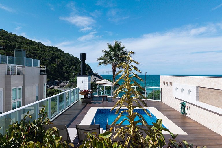 Apto c/ Piscina Privativa e Vista Mar- Condomínio de Alto Pa