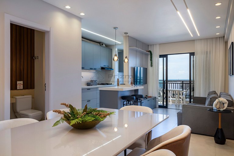 402 01 - WaldGarten- A Passos do Mar e Frente Avenida - Cond