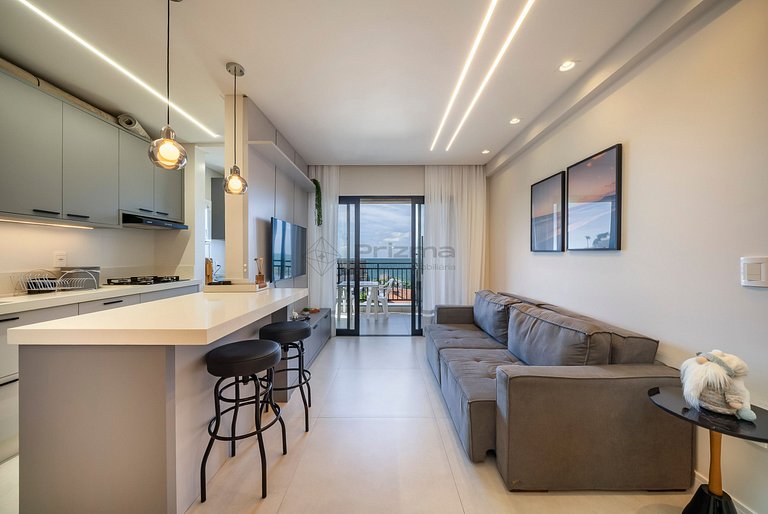 402 01 - WaldGarten- A Passos do Mar e Frente Avenida - Cond