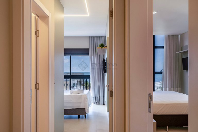 402 01 - WaldGarten- A Passos do Mar e Frente Avenida - Cond