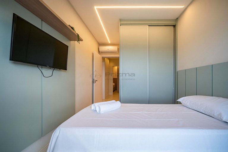 402 01 - WaldGarten- A Passos do Mar e Frente Avenida - Cond