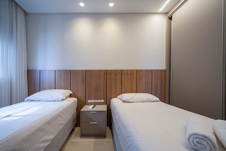 402 01 - WaldGarten- A Passos do Mar e Frente Avenida - Cond