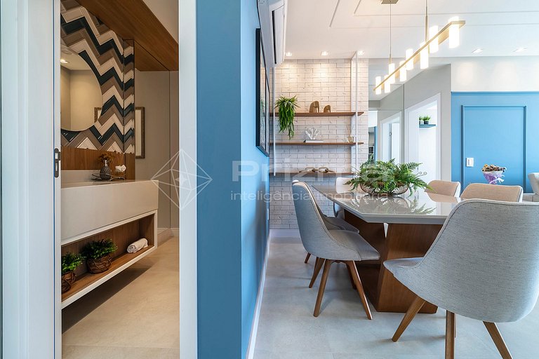 apartamento Waldgarten en Passos do Mar | Vistas al mar