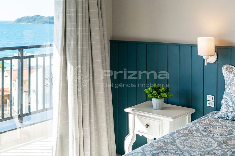 apartamento Waldgarten en Passos do Mar | Vistas al mar