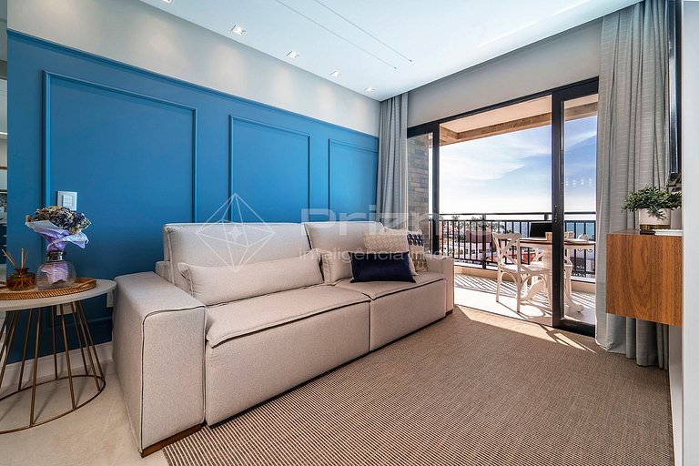apartamento Waldgarten en Passos do Mar | Vistas al mar