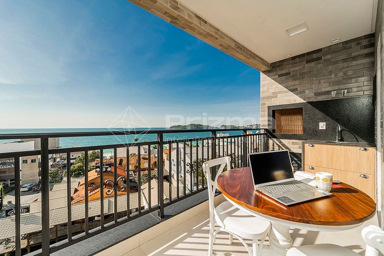 apartamento Waldgarten en Passos do Mar | Vistas al mar