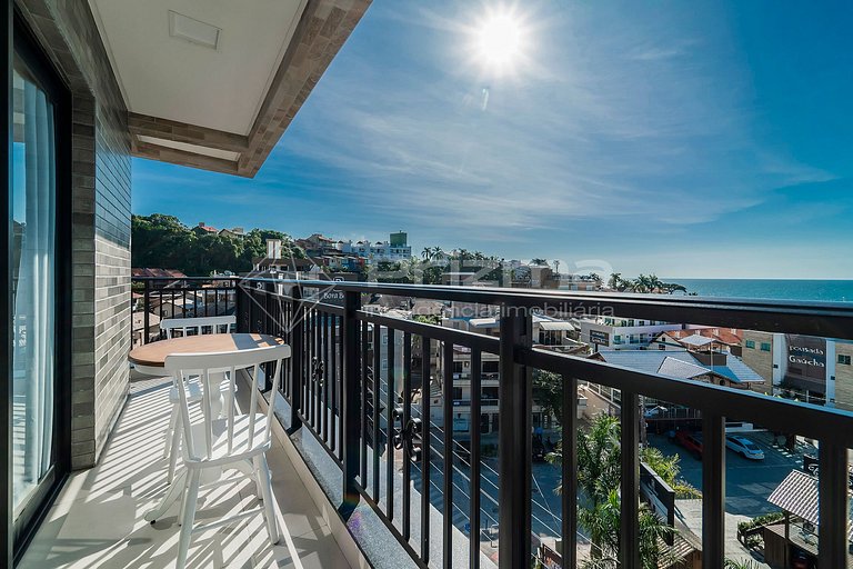 apartamento Waldgarten en Passos do Mar | Vistas al mar