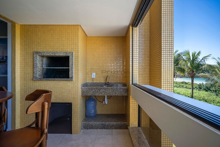 Vistas al mar en 4 Ilhas | 2 habitaciones | Barbacoa