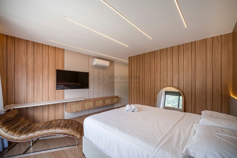 Casa Pé na Areia em Canto Grande | 4 Suítes