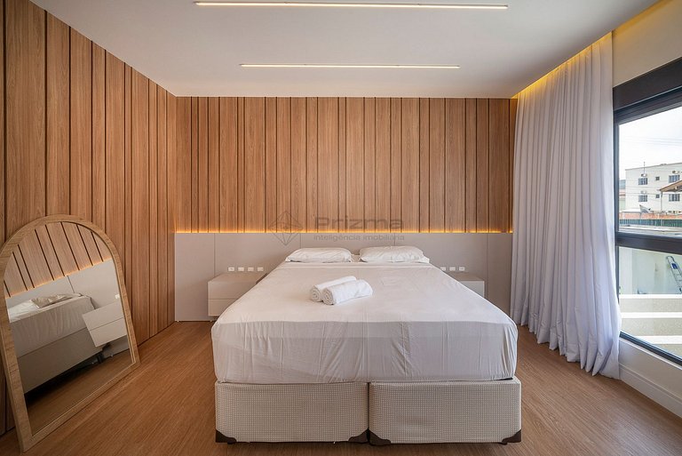 Casa Pé na Areia em Canto Grande | 4 Suítes