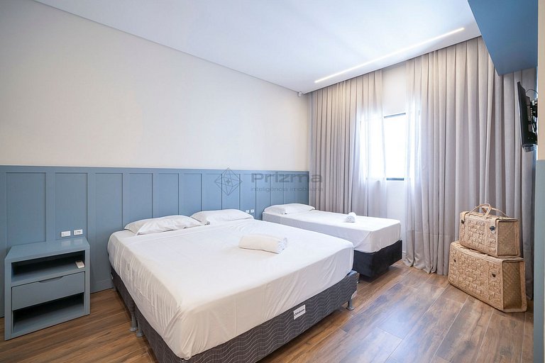 Casa Pé na Areia em Canto Grande | 4 Suítes