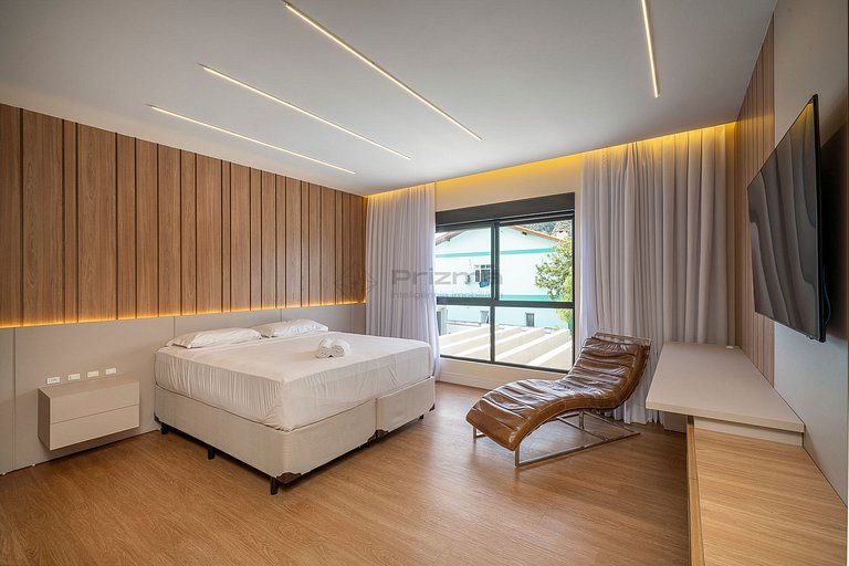 Casa Pé na Areia em Canto Grande | 4 Suítes
