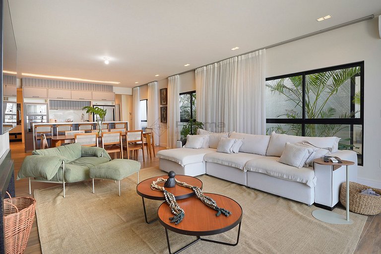 Casa Pé na Areia em Canto Grande | 4 Suítes