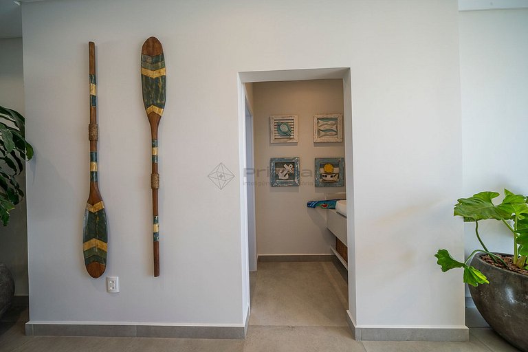 Casa Pé na Areia em Canto Grande | 4 Suítes