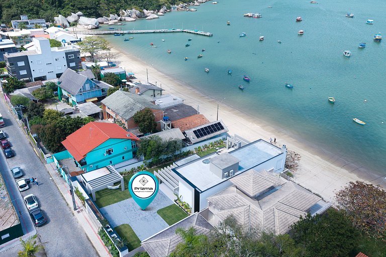 Casa Pé na Areia em Canto Grande | 4 Suítes